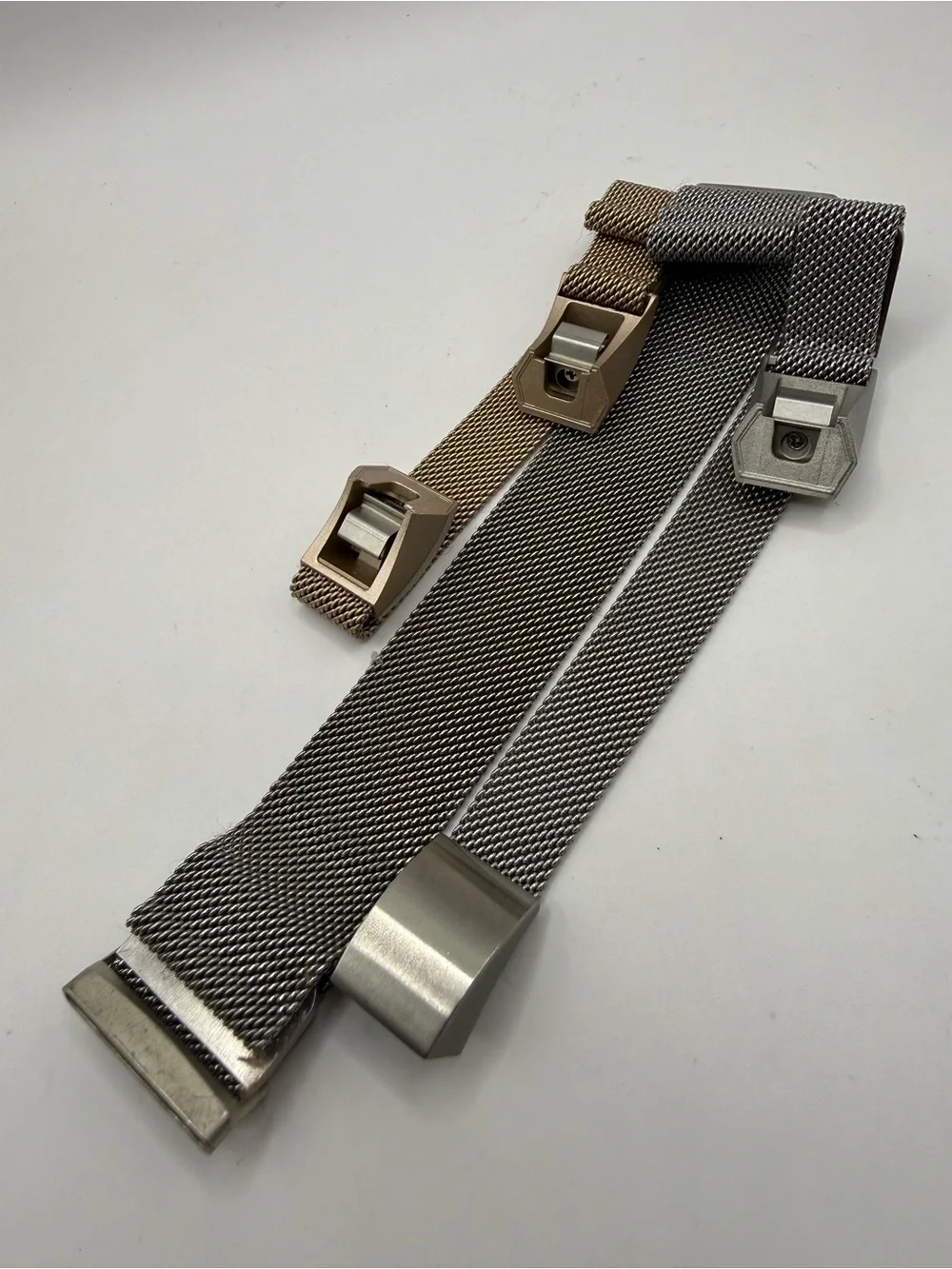 Band lot (3) Milanese Magnetic Loop Stainless Steel Band for Fitbit Alta Large
